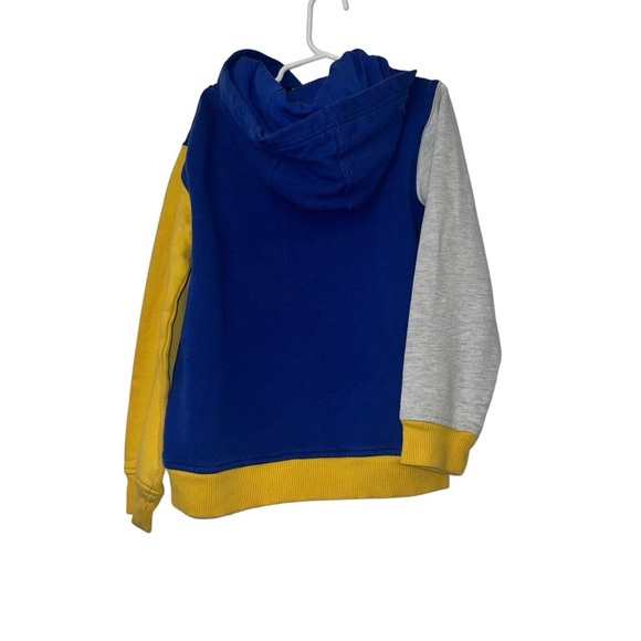 NBA kids Golden State Warriors Blue and Yellow Hoodie youth sz sm 8 - Picture 2 of 4